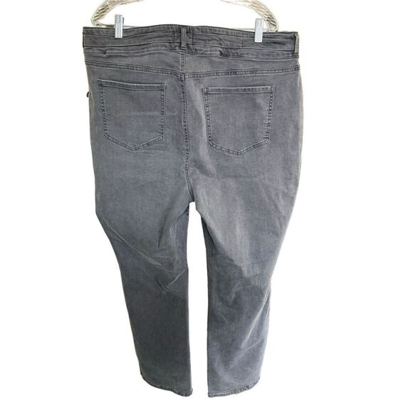 NYDJ Not Your Daughters Jeans Women 18W Marilyn Straight High Rise Stretch Black - Picture 4 of 11